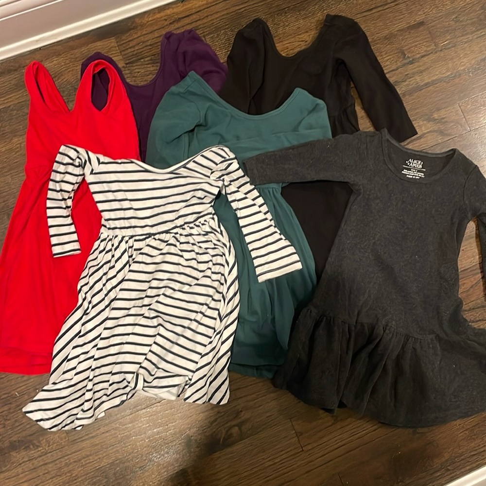 6 Alice & Ames dresses, size 4 & 4t